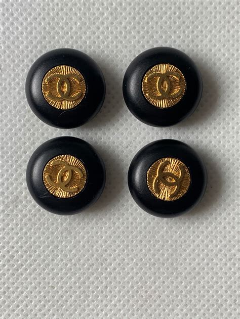 old chanel buttons|authentic vintage chanel buttons.